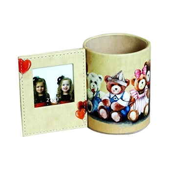 Photo Frame Brush Pot