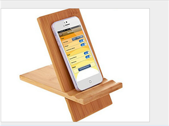Bamboo Ipad Holder