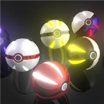 10000 mAh Pokeball Portable Power Bank