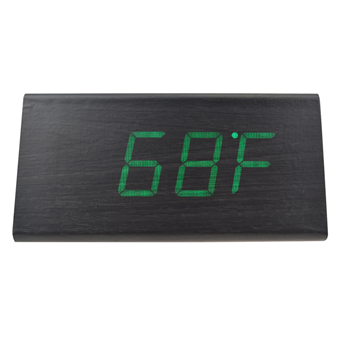 Triangle Wooden Clock