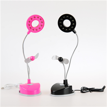 Mini  Led Lamp with Fan