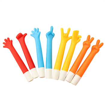 Printable Creative Cartoon Finger Shape Ballpoint Pen