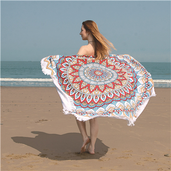Round Beach Towel