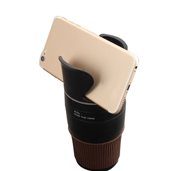 Creative Vehicle Shelf for Drink Bottle and Phone