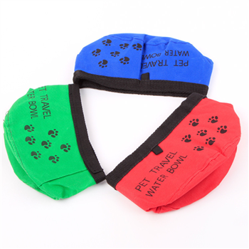 10OZ Foldable Water-proof  Dog Bowl