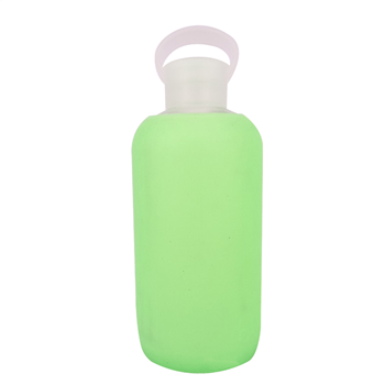 Glass Cup with Silicone Cup Sleeve