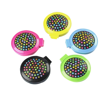Portable Travel Folding Hair Brush with Mirror 