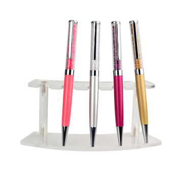 Aluminum Crystal Ballpoint Pen