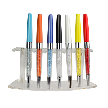 Aluminum Crystal Ballpoint Pen