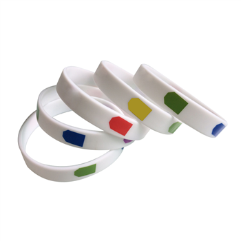 1/2" Adult Silicone Bracelet	