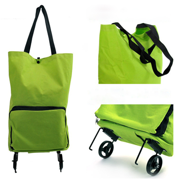 Foldable Shopping Bag with Wheels
