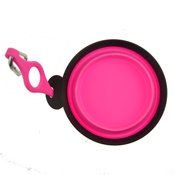 Big Collapsible TPE Pet Bowl with Hanger and Carabiner