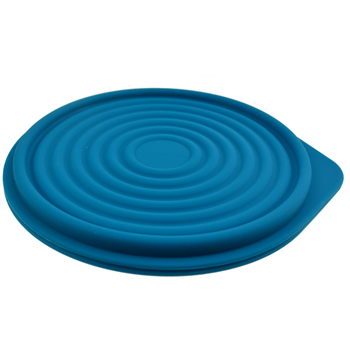 Collapsible Silicone  Pet Bowl with Silicone Lid
