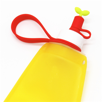 10OZ Children Collapsible Silicone Water Bottle