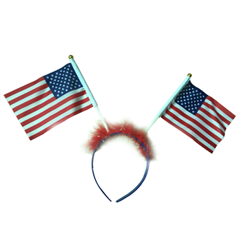 American Flag Headband