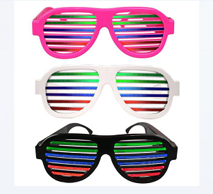 Sound Sensitive Light Up Glasses