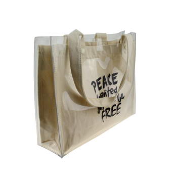PVC and Canvas Double-deck Bags