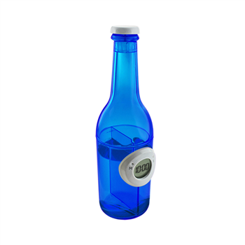 Beer Bottle Shaped Water Powered Clock