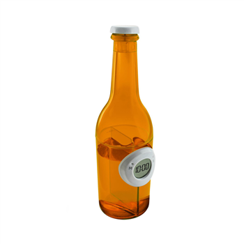 Beer Bottle Shaped Water Powered Clock