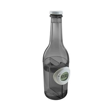 Beer Bottle Shaped Water Powered Clock