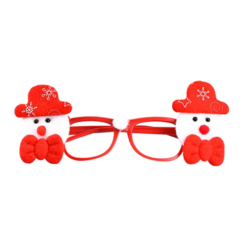 Christmas Plastic Decoration Glasses Frame