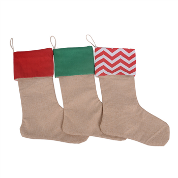 Santa Sock Bag