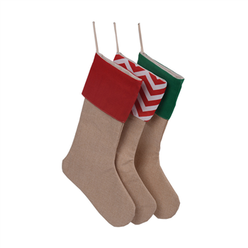 Santa Sock Bag