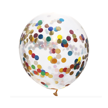  Blow Up Glitter Balls