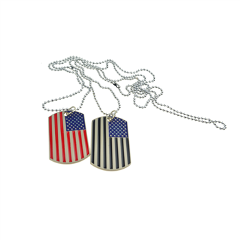 Flag Pattern Necklace