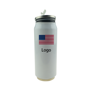 Can Shape Stainless Steel Straw Cup