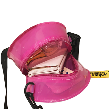 Transparent PVC small backpack