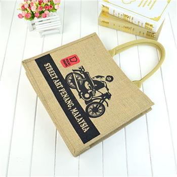 Eco-friendly Jute Shopping Tote Bag