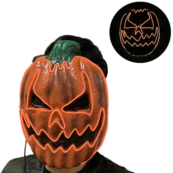 Halloween Pumpkin Light Up Mask