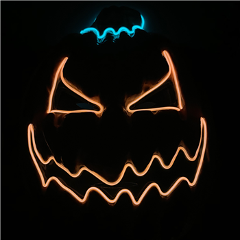 Halloween Pumpkin Light Up Mask