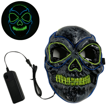 Halloween Skull Light Up Mask