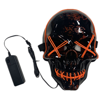 Halloween Skull Light Up Mask