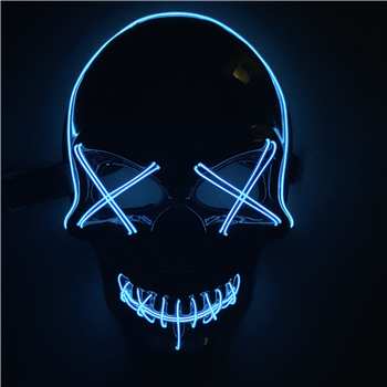 Halloween Skull Light Up Mask
