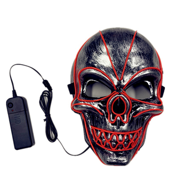 Halloween Skull Light Up Mask