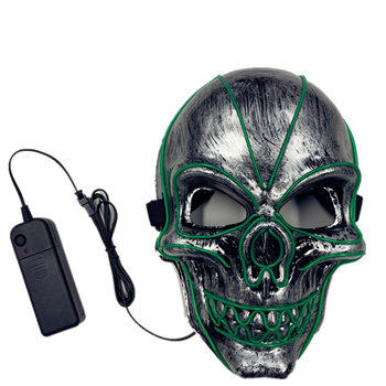 Halloween Skull Light Up Mask
