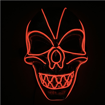 Halloween Skull Light Up Mask