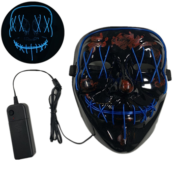 Halloween Joker Light Up Mask