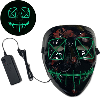 Halloween Joker Light Up Mask