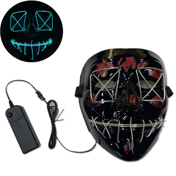 Halloween Joker Light Up Mask