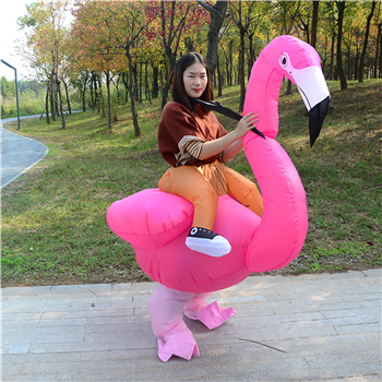 Halloween Flamingo Inflatable Costume