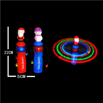 LED Light Up Glow Galaxy Spinner Wand