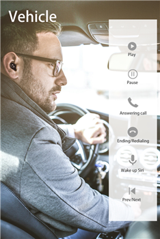 Mini Lightweight Bluetooth Ear Buds with micro charging
