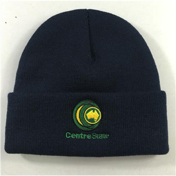 Custom Knitted Beanie Hat with Cuff