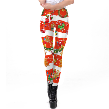 Custom Full Color Printed Ladies Leggies