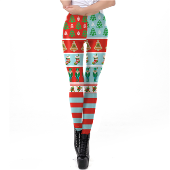 Custom Full Color Printed Ladies Leggies