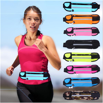 Neoprene Running Fanny Pack with Reflective Stripe